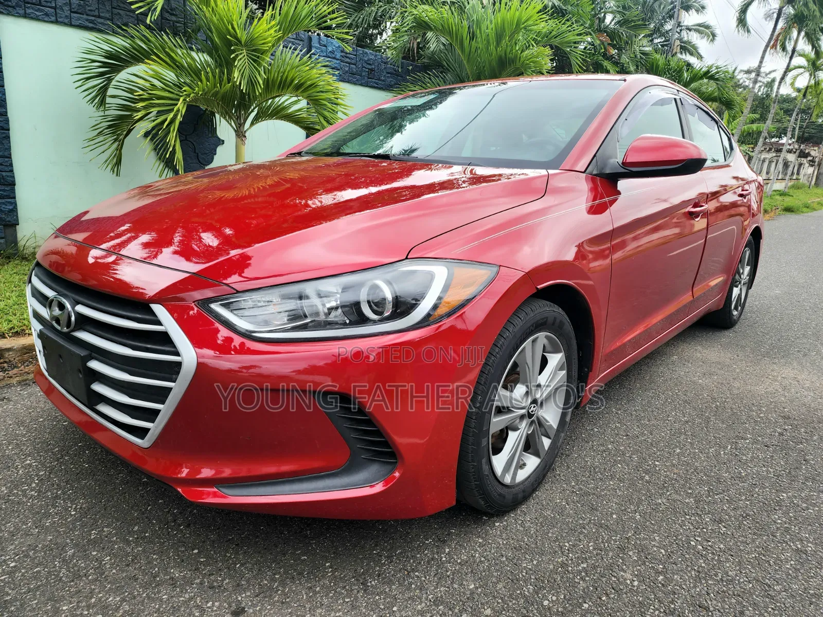 Hyundai Elantra SE Sedan FWD (2.0L 4cyl 6M) 2017 Red