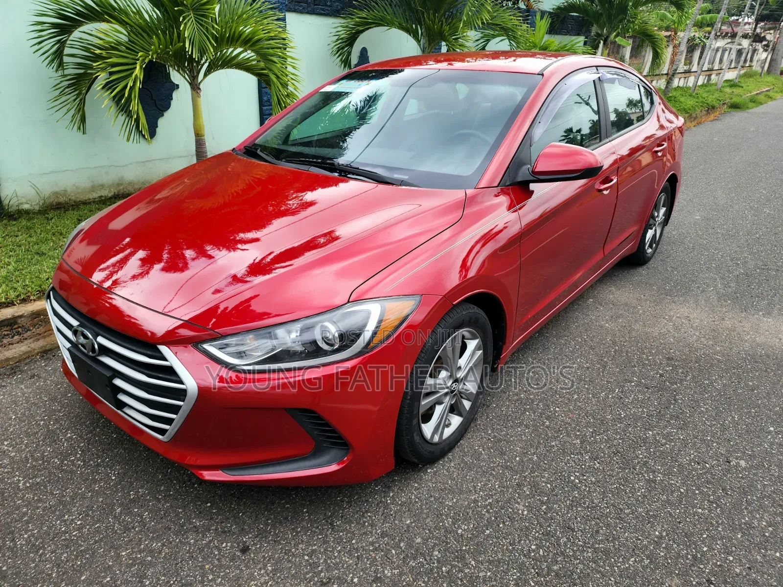 Hyundai Elantra SE Sedan FWD (2.0L 4cyl 6M) 2017 Red