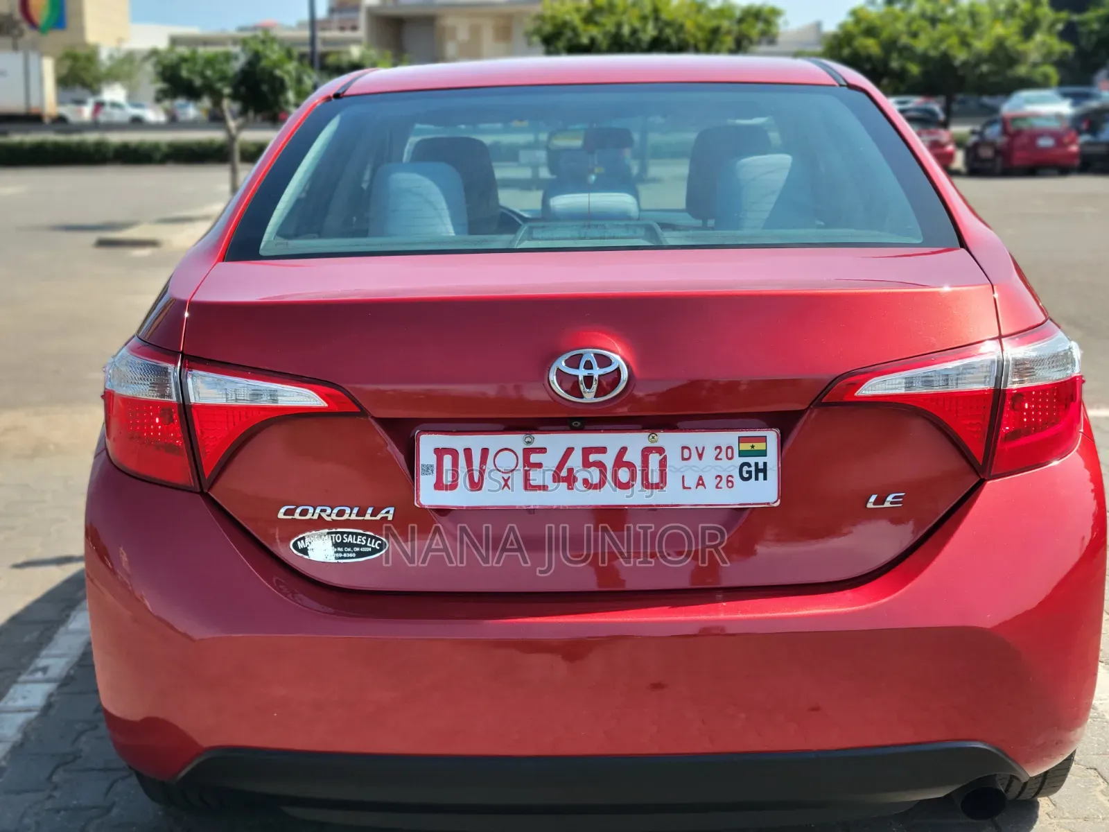 Toyota Corolla LE 4dr Sedan (1.8L 4cyl CVT) 2016 Red