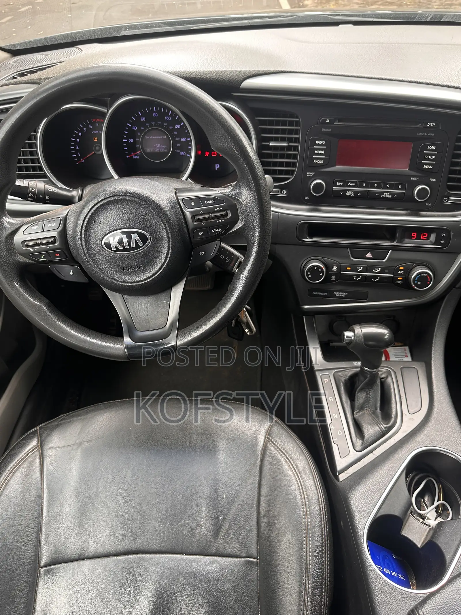 Kia Optima 2015 Black
