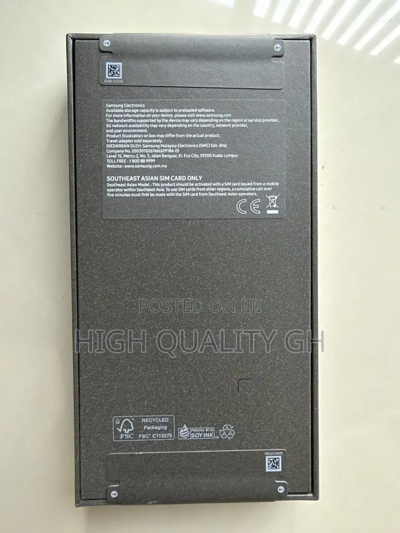 New Samsung Galaxy S26 Ultra 5G 1 TB Black