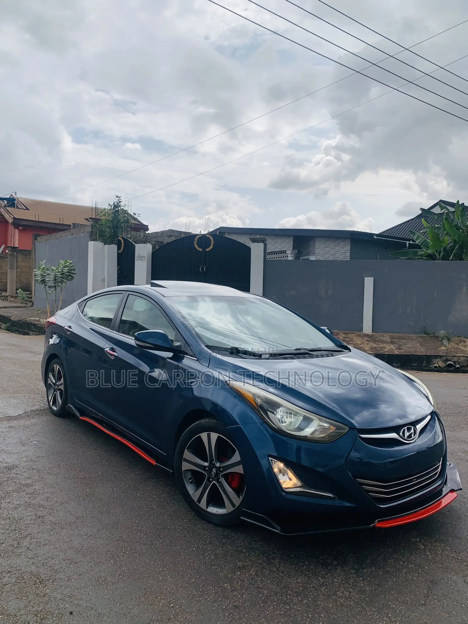 Hyundai Elantra Sport 4dr Sedan (2.0L 4cyl 6A) 2015 Blue