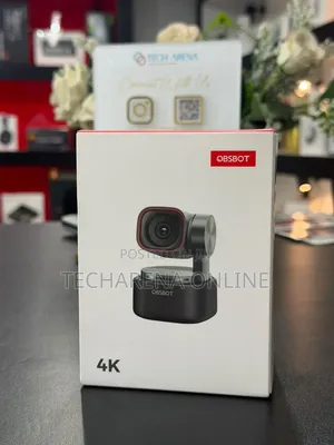 OBSBOT Tinny 3 AI- Powered PTZ 4K Webcam