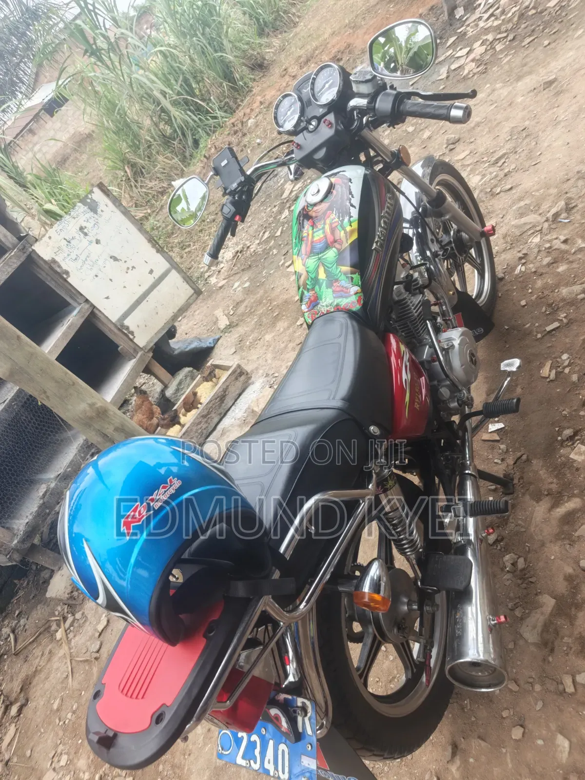 Haojue HJ125-8K 2025 Black