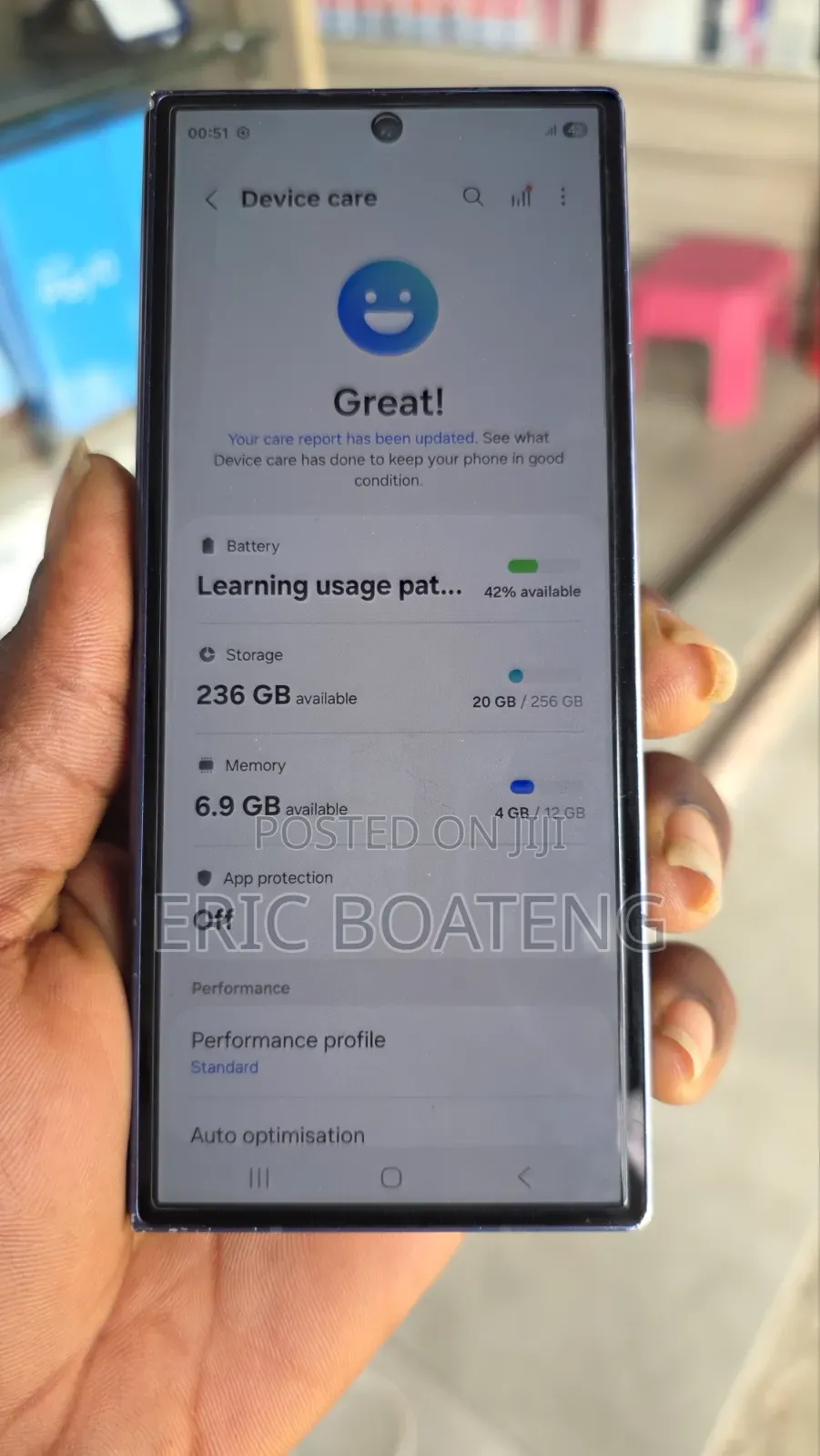 Samsung Galaxy Z Fold6 256 GB Blue
