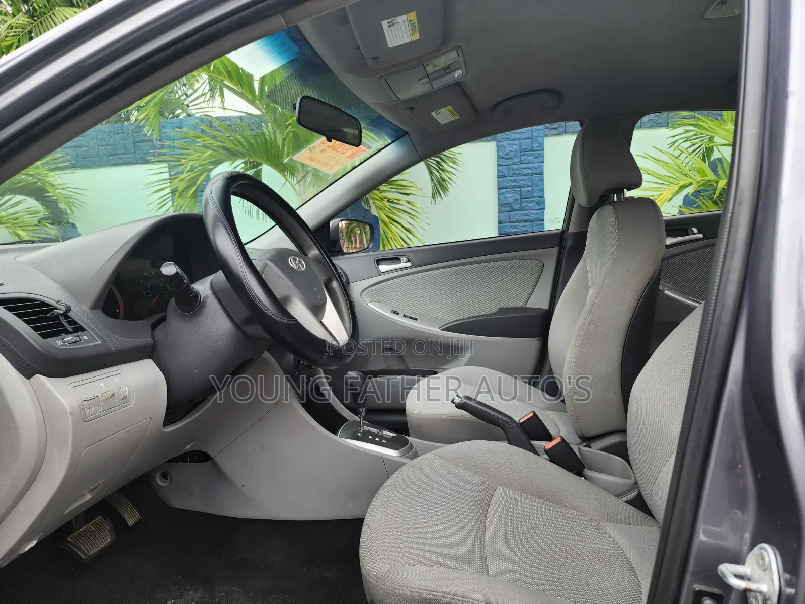 Hyundai Accent GLS 4dr Sedan (1.6L 4cyl 6A) 2014 Gray