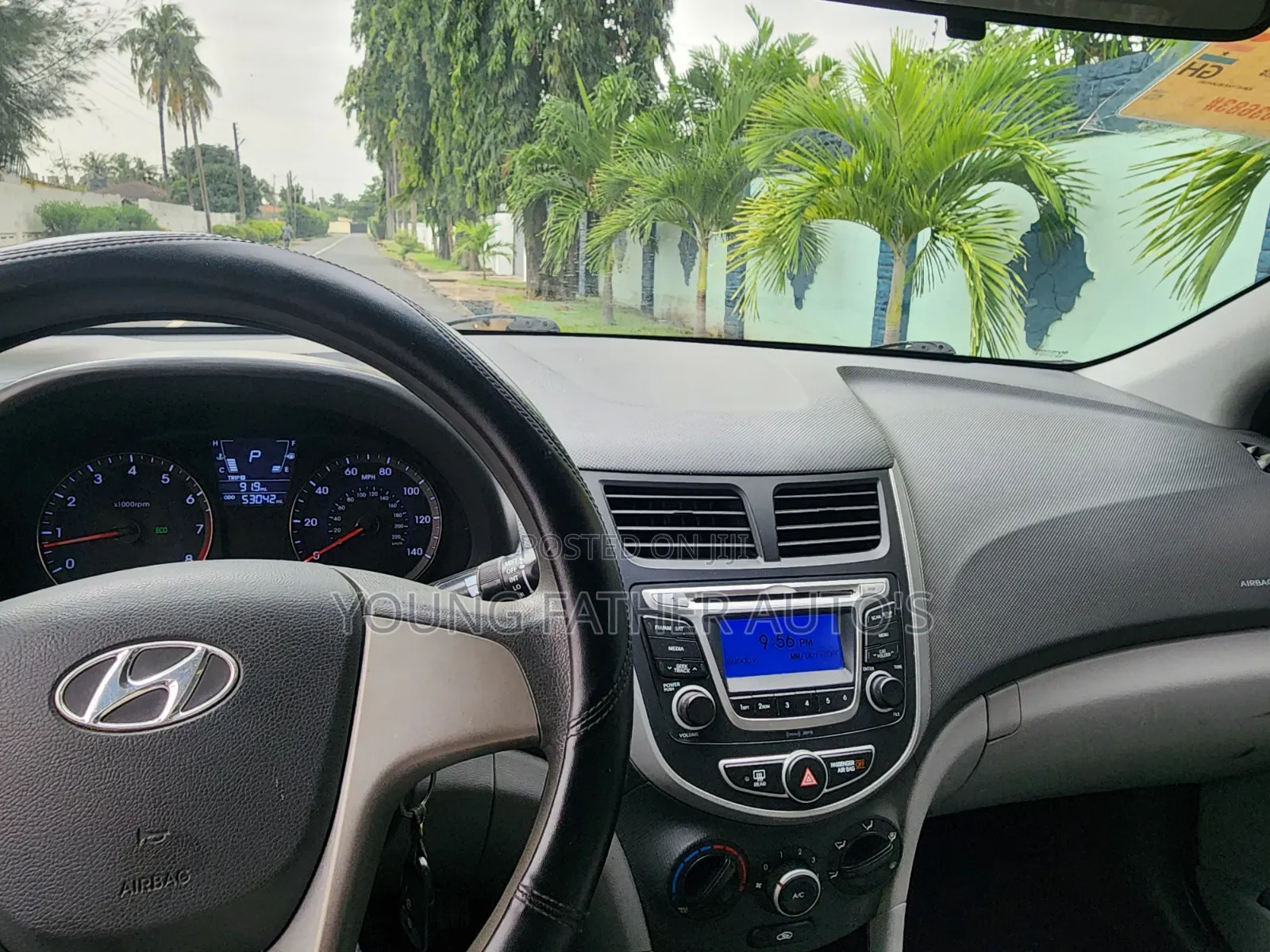 Hyundai Accent GLS 4dr Sedan (1.6L 4cyl 6A) 2014 Gray
