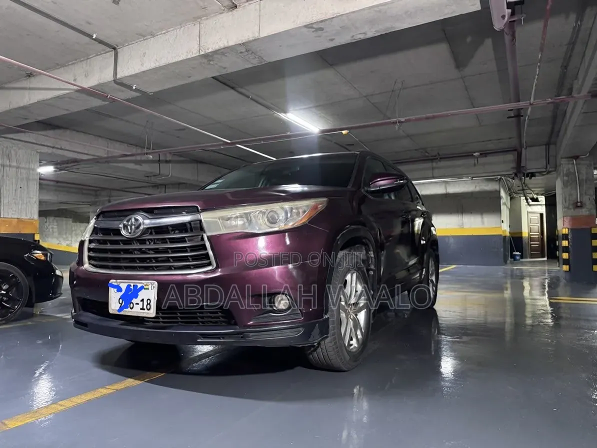 Toyota Highlander 2016 Burgundy