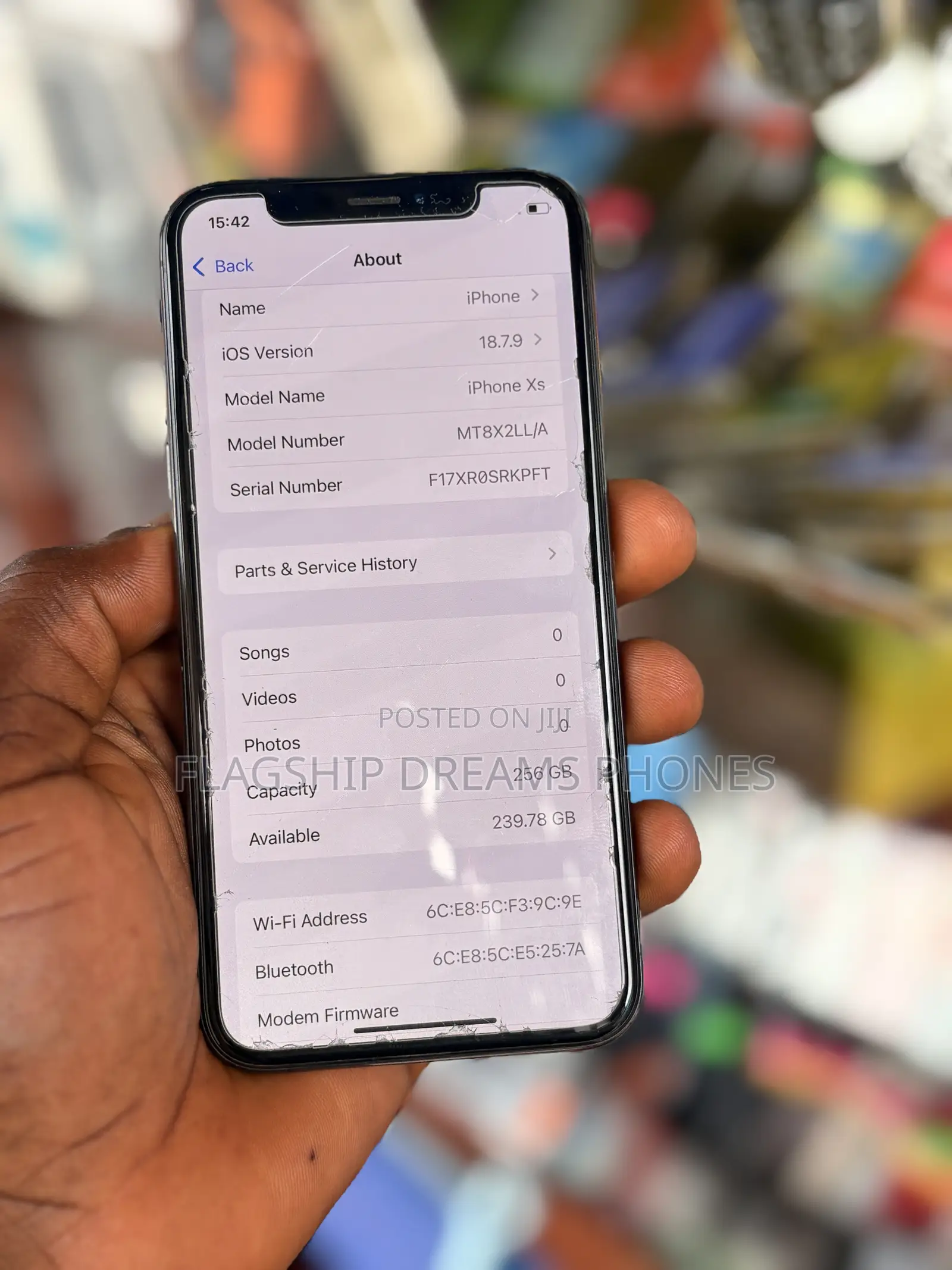 Apple iPhone XS 256 GB Black