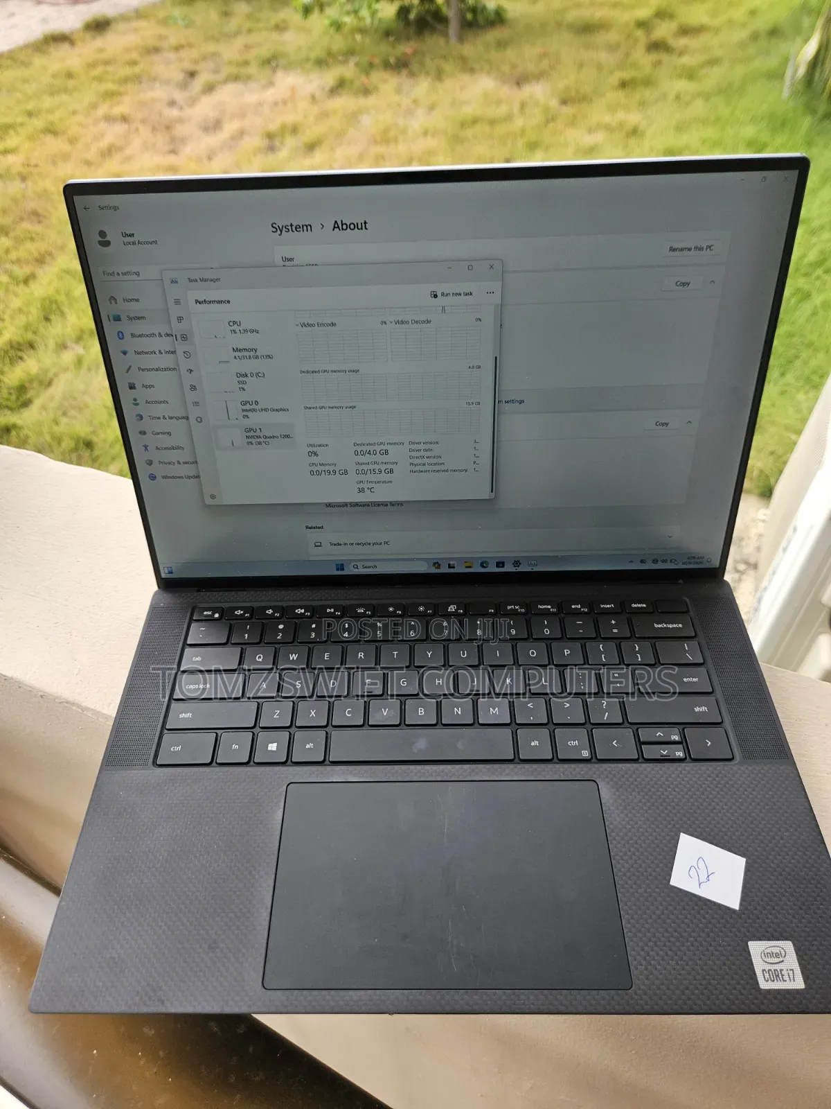 Laptop Dell Precision 5550 32GB Intel Core i7 SSD 1T