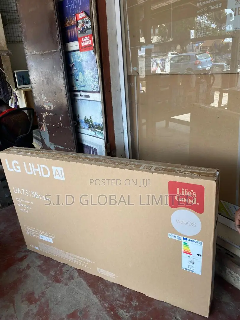 LG 55'' Uhd Ai Thin Q4k Smart TV -55ua73 Series-Original