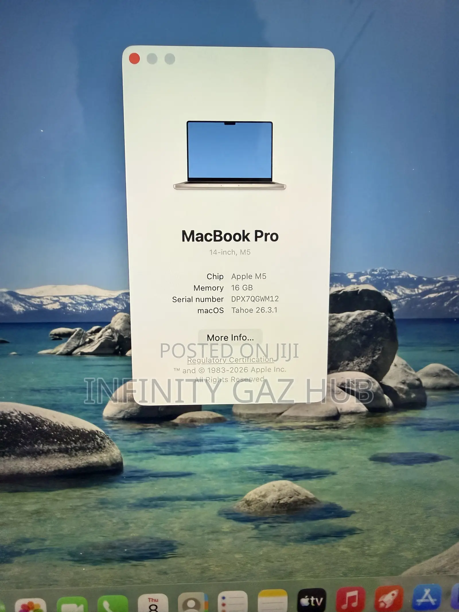 Laptop Apple MacBook Pro 2024 M4 16GB Apple M4 SSHD (Hybrid) 512GB