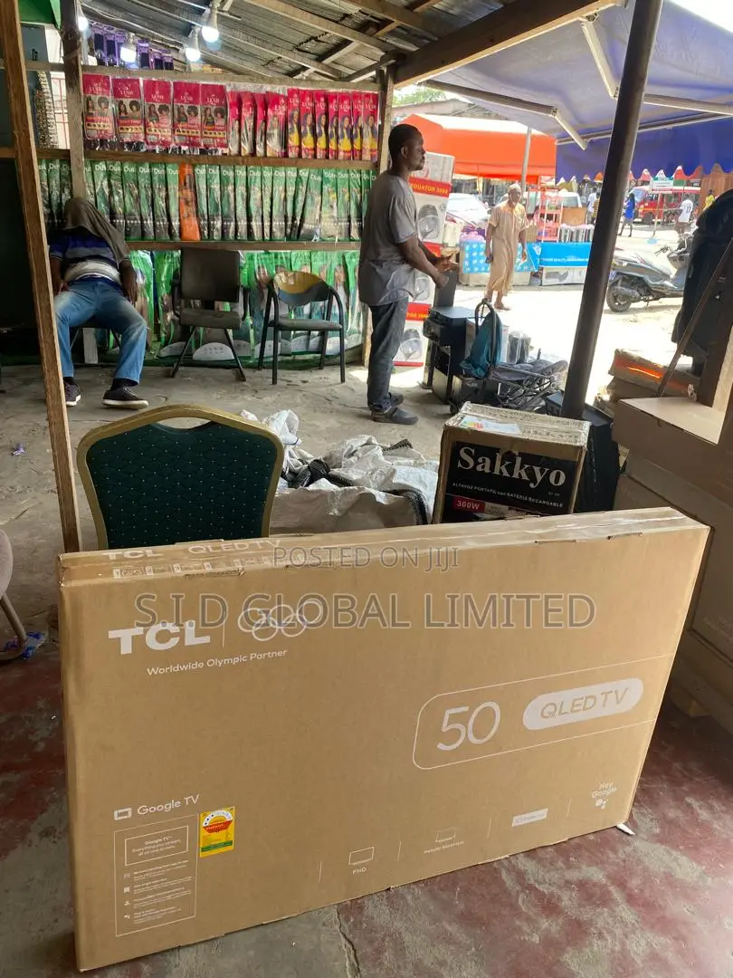 TCL 50 ''Qled TV -Google TV -50qled-Original