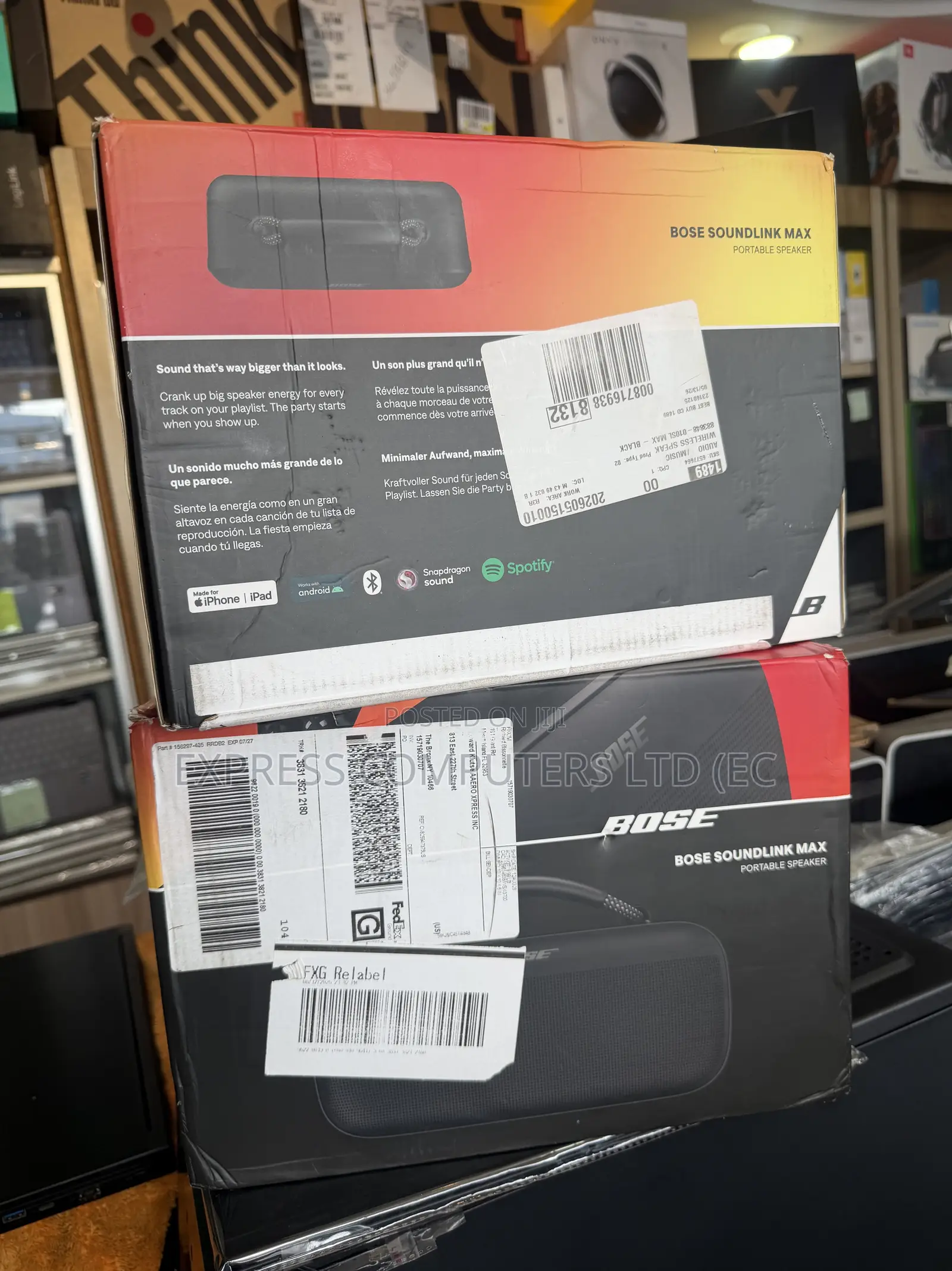 Bose SoundLink Max Bluetooth Speaker - Portable Wireless Party Speaker