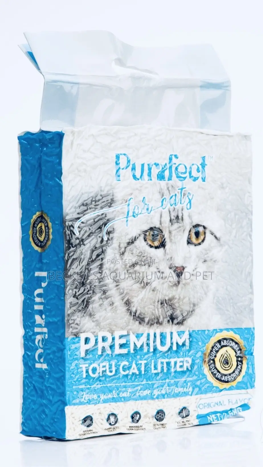 Premium Tufa Cat Litter With Bentonite