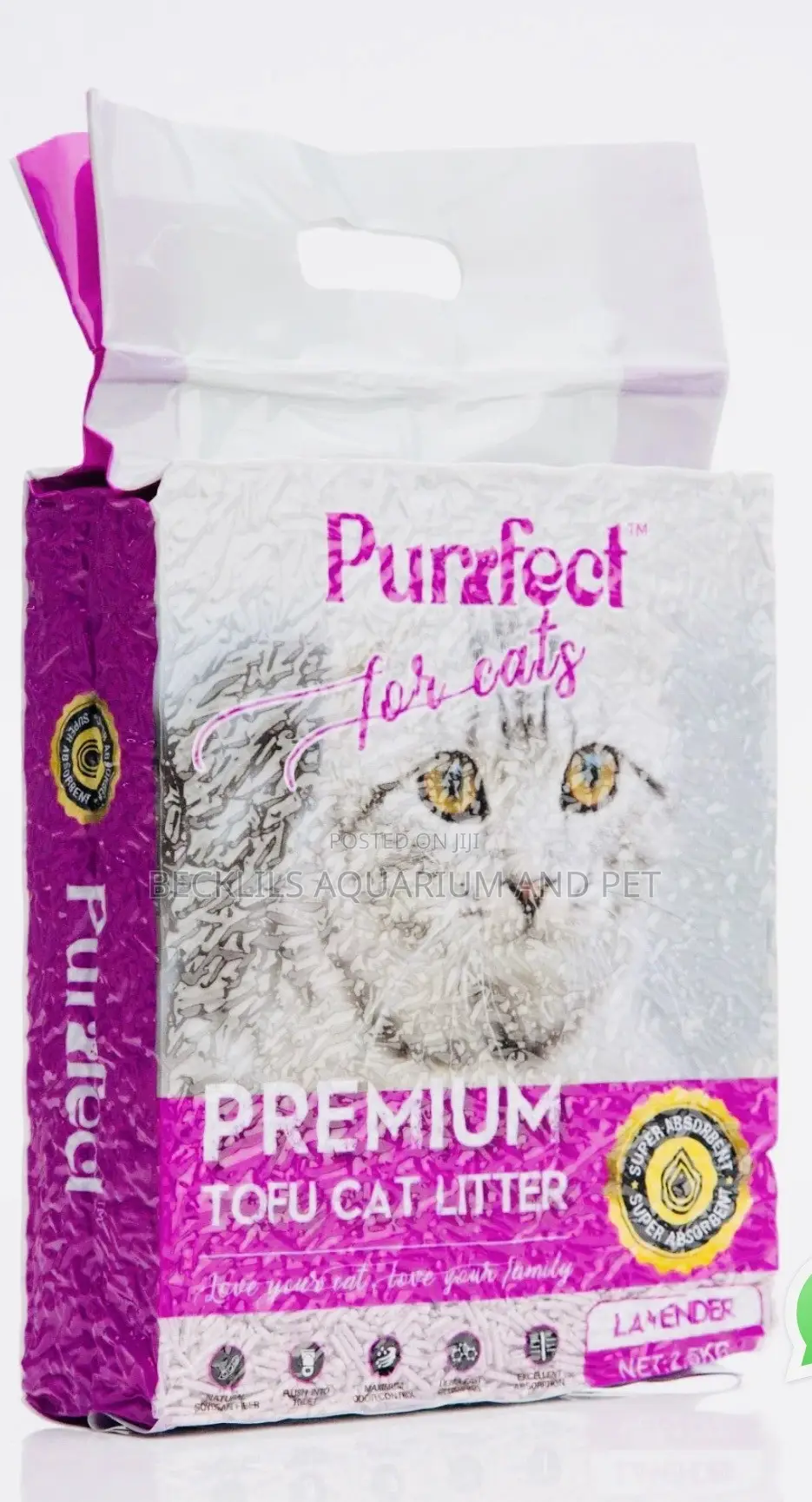 Premium Tufa Cat Litter With Bentonite