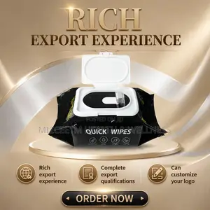 Wet Wipes for Shoes and Sneakers, 60 Pieces Per Box