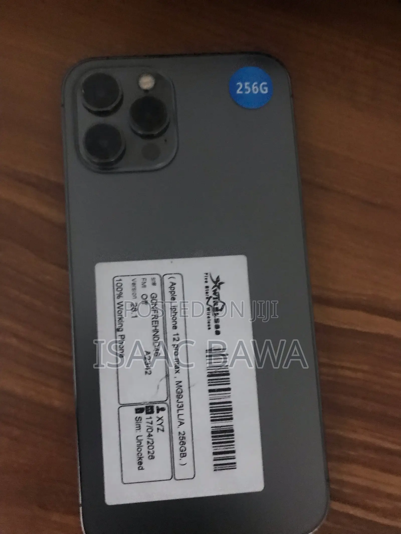 Apple iPhone 12 Pro Max 256 GB Gray