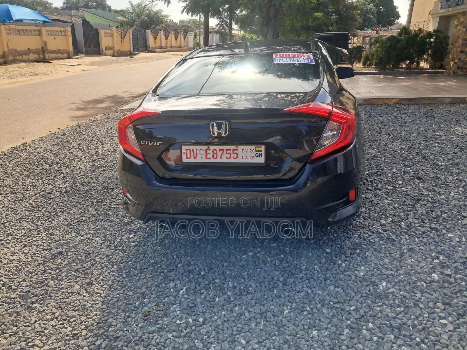 Honda Civic EX-L 4dr Sedan (1.5L 4cyl) 2017 Black