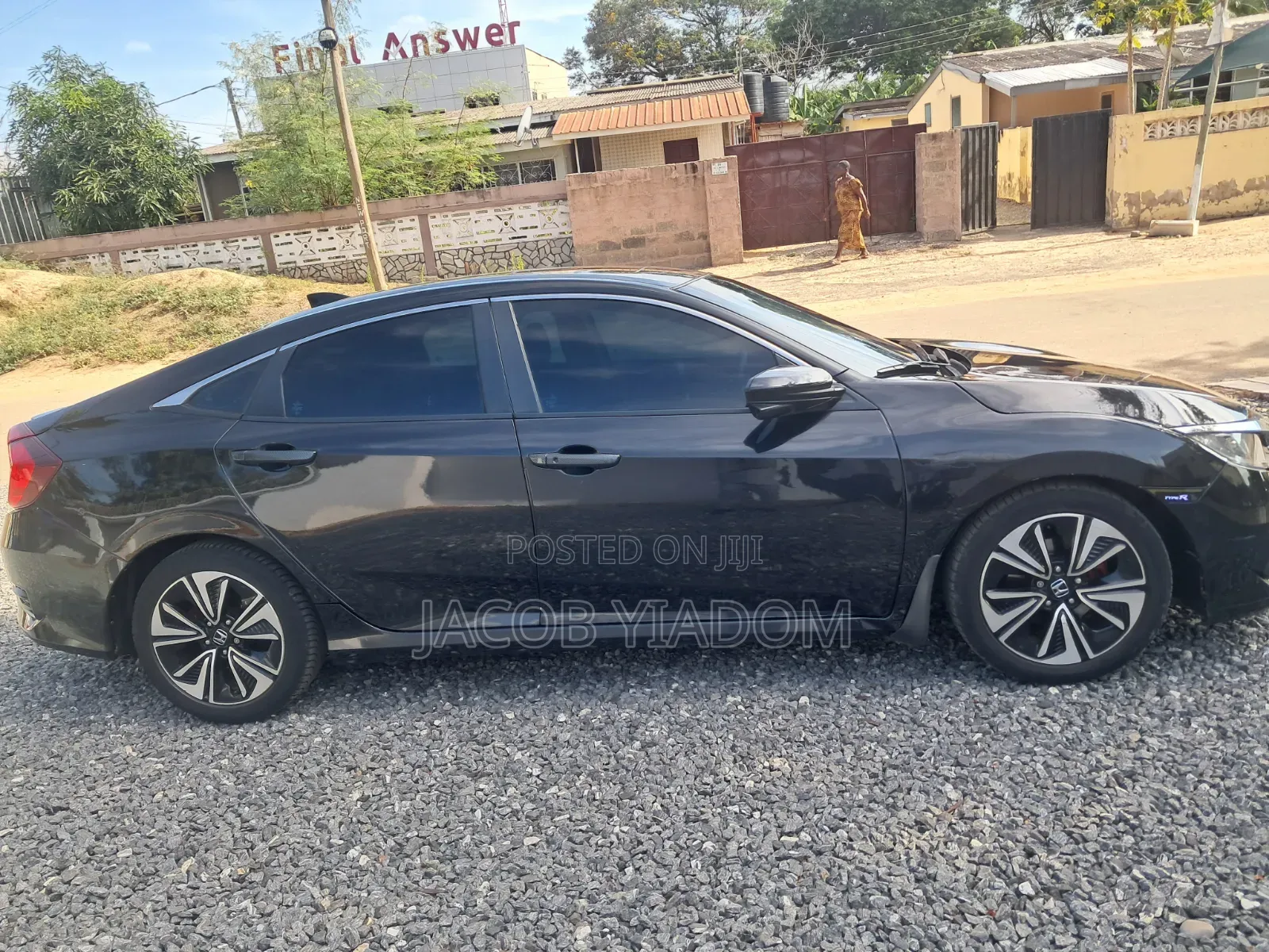 Honda Civic EX-L 4dr Sedan (1.5L 4cyl) 2017 Black