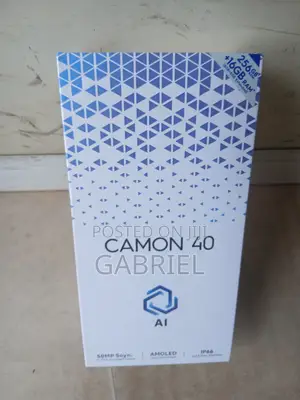 New Tecno Camon 40 256 GB Blue