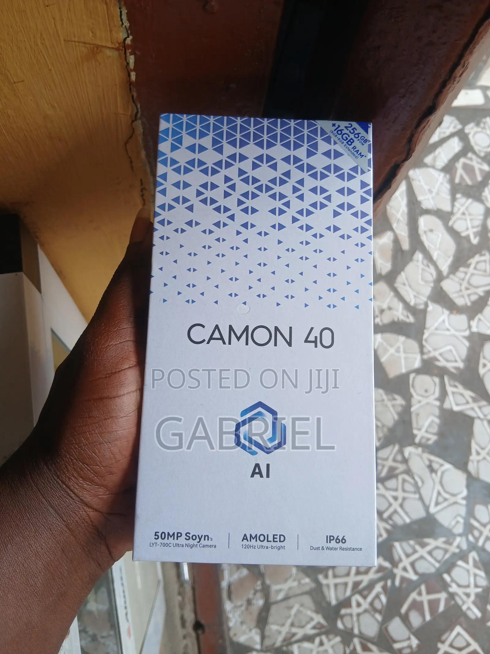 New Tecno Camon 40 256 GB Blue