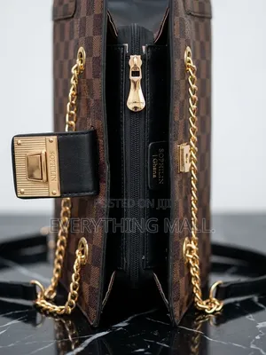 Brand New Sophilin Luxury Checkerboard Handbag + Free Wallet Pouch