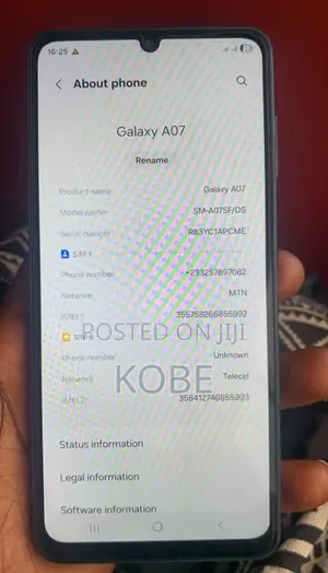 Samsung Galaxy A07 5G 128 GB Blue