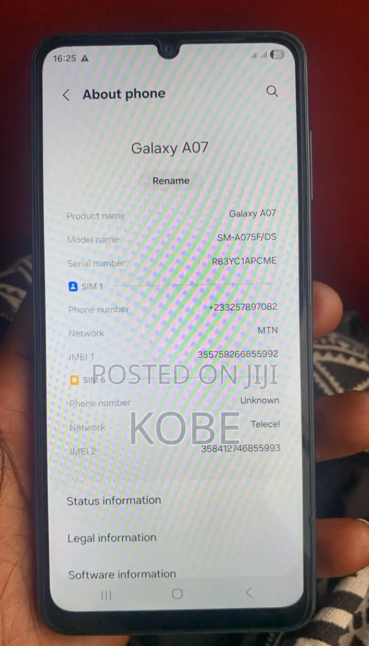 Samsung Galaxy A07 5G 128 GB Blue