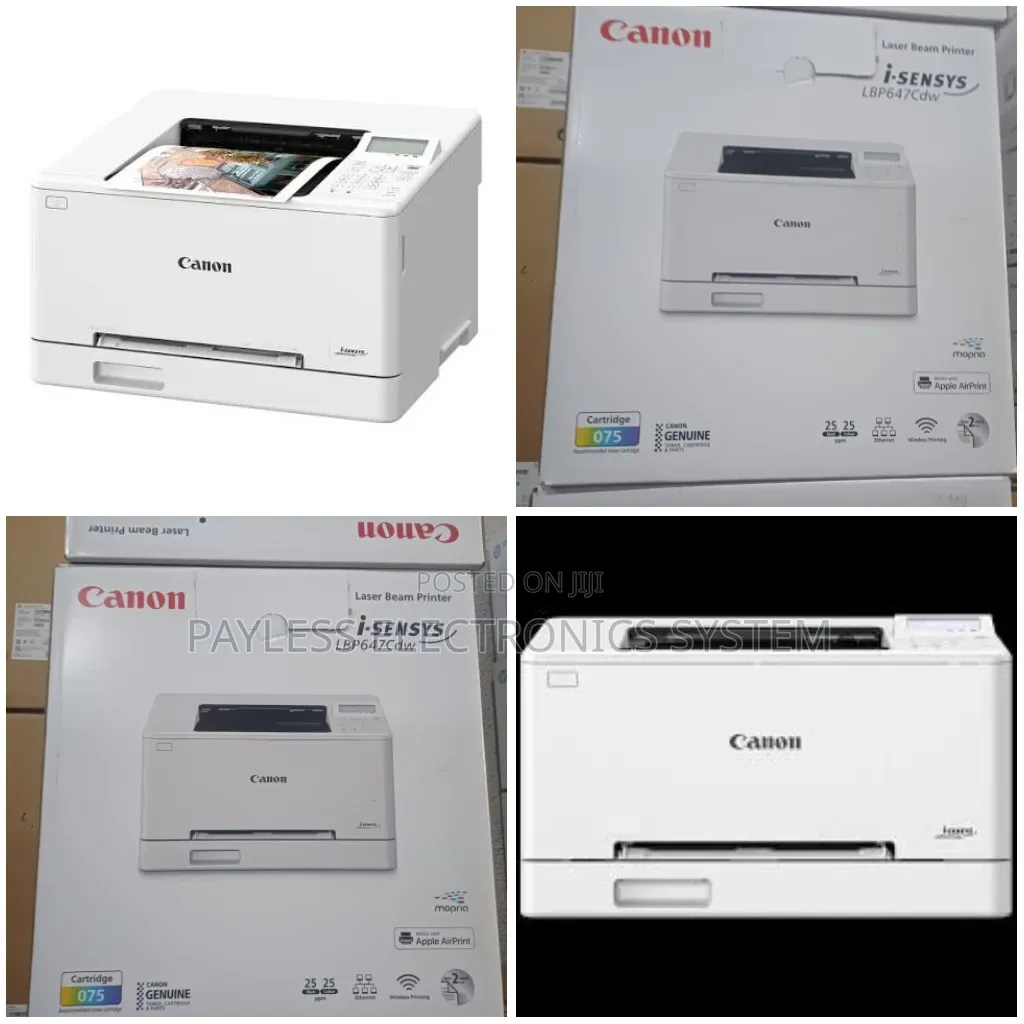 Canon I-Sensys LBP647Cdw A4 Colour Laser Printer