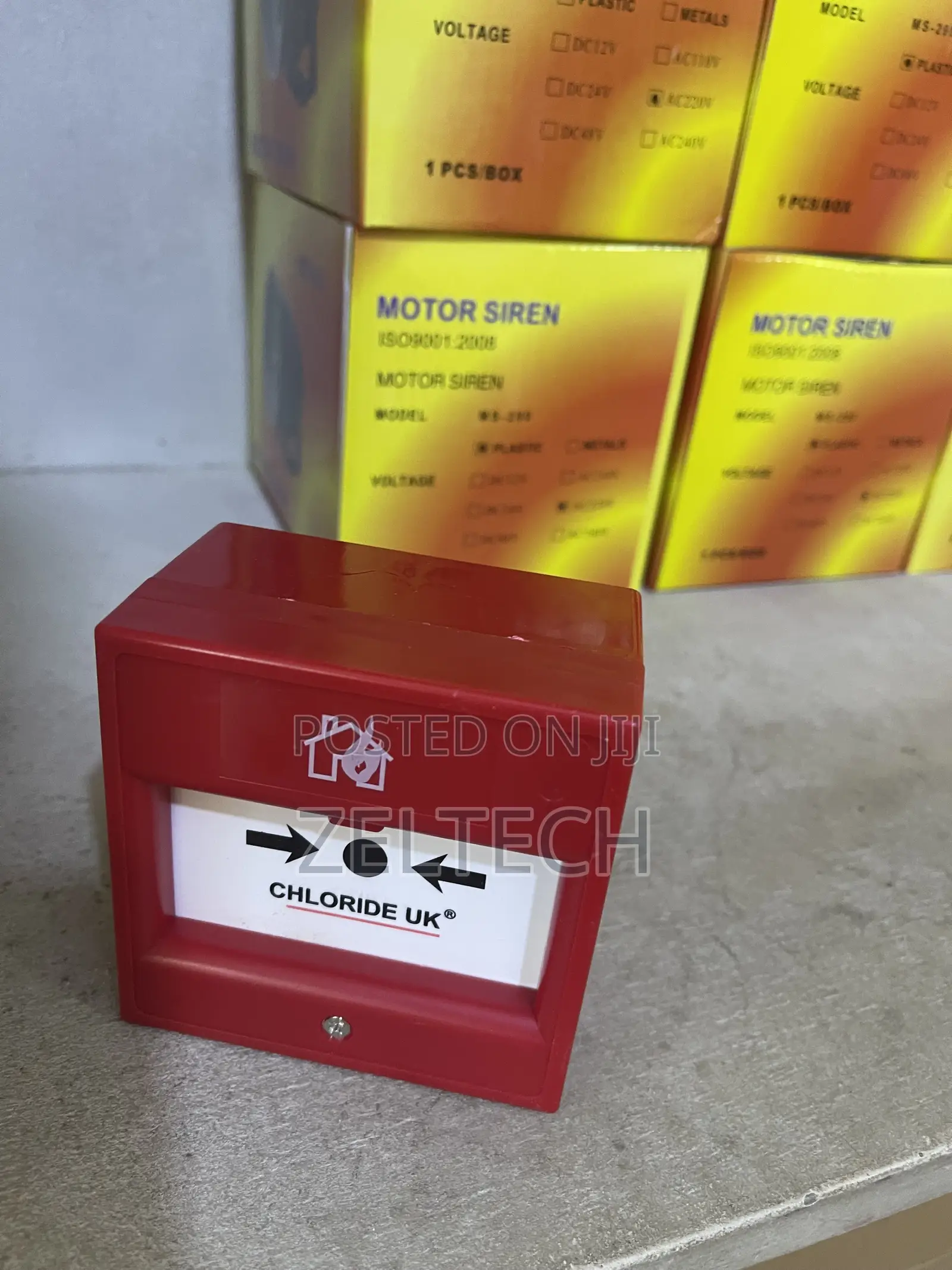 Chloride UK Manual Call Point Old