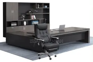 Luxury RECLINER + Executive L Shape Desk