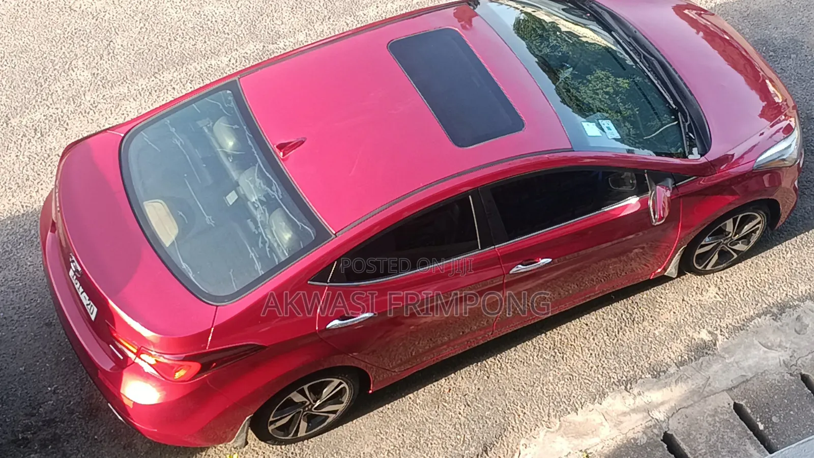 Hyundai Elantra Limited 4dr Sedan (1.8L 4cyl 6A) 2014 Red
