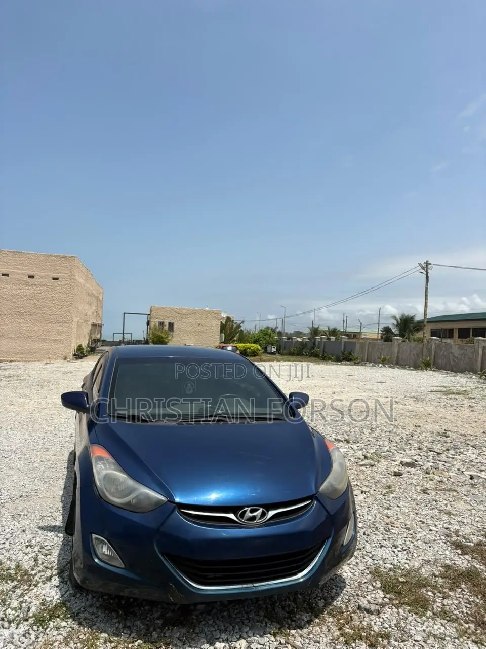 Hyundai Elantra Limited Sedan FWD (1.8L 4cyl 6A) 2013 Blue