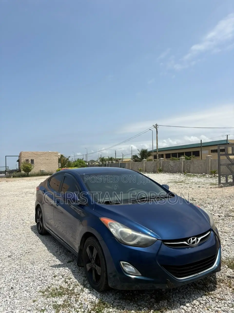 Hyundai Elantra Limited Sedan FWD (1.8L 4cyl 6A) 2013 Blue