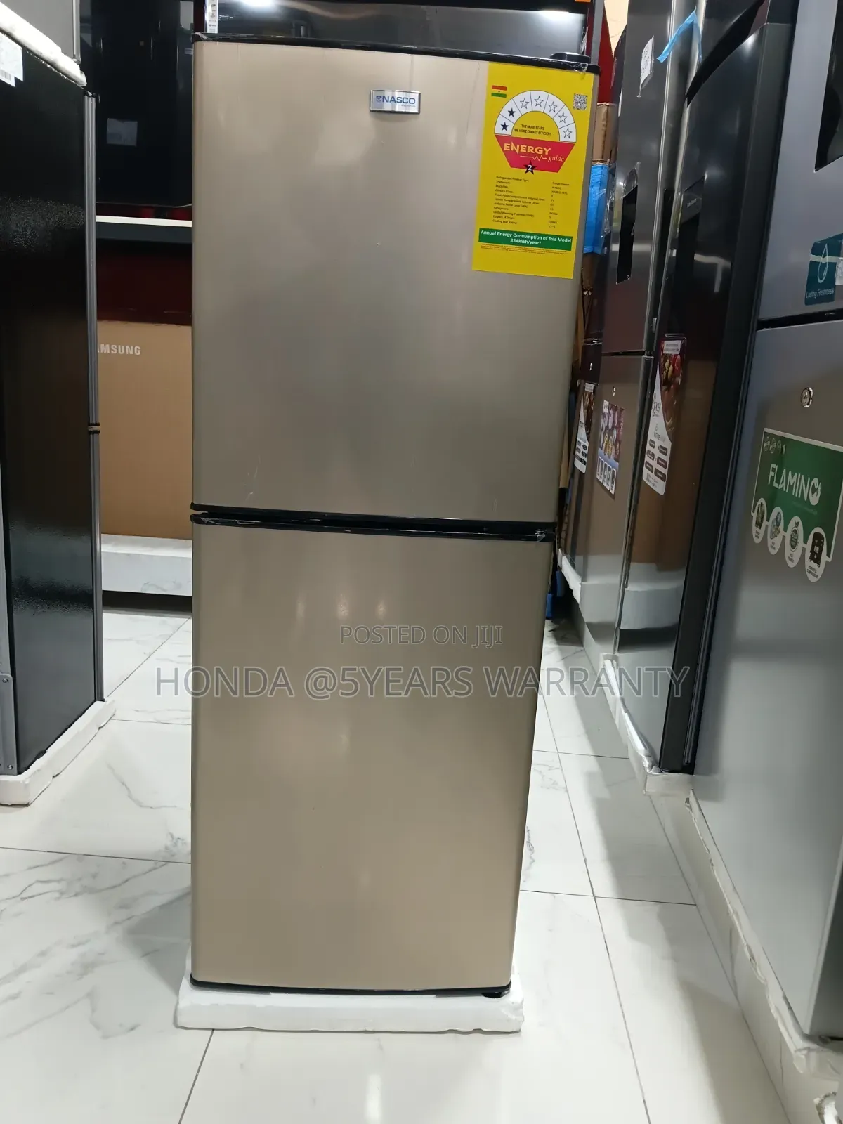 Nasco Refrigerator Double Door- Ghana's No.1 Best
