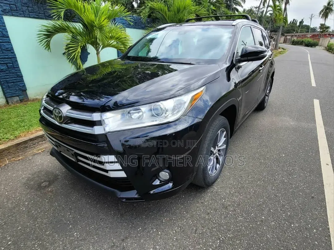 Toyota Highlander XLE 2019 Black