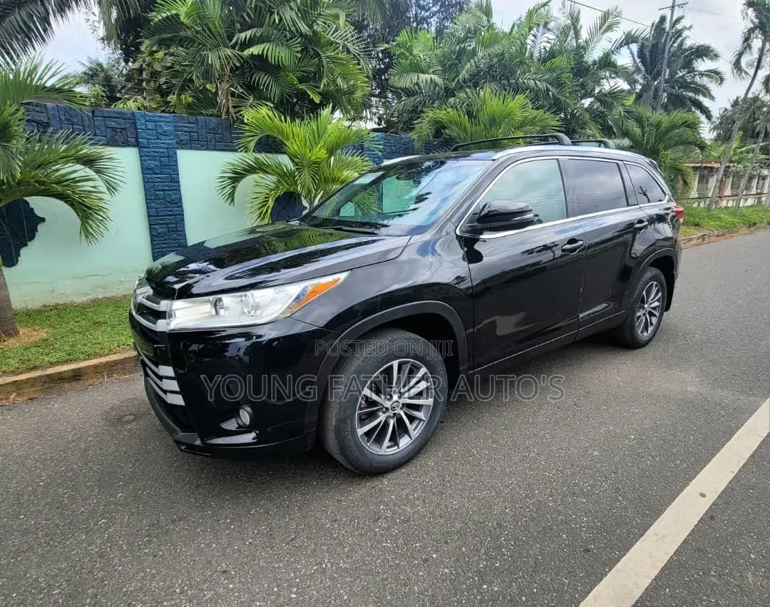 Toyota Highlander XLE 2019 Black
