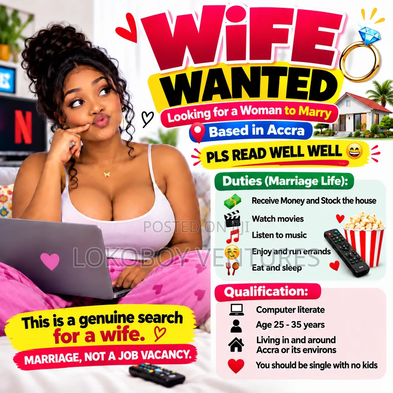 House Wife Wanted