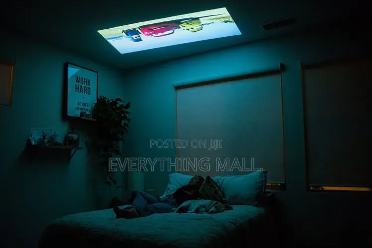 Portable LED Home Theater Projector - Clean & Functional