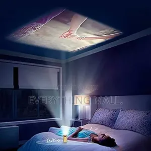 Portable LED Home Theater Projector - Clean & Functional