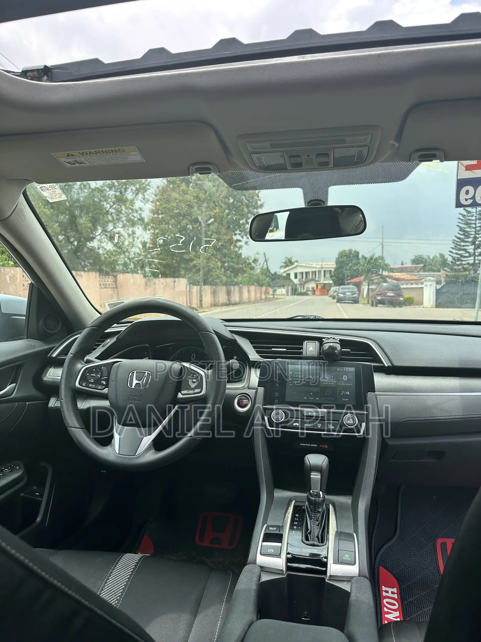 Honda Civic EX Sedan 2018 Silver