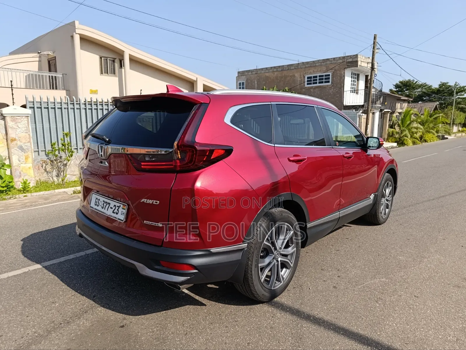 Honda CR-V Touring 2022 Red