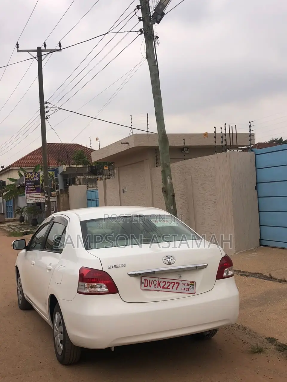 Toyota Belta 2011 White