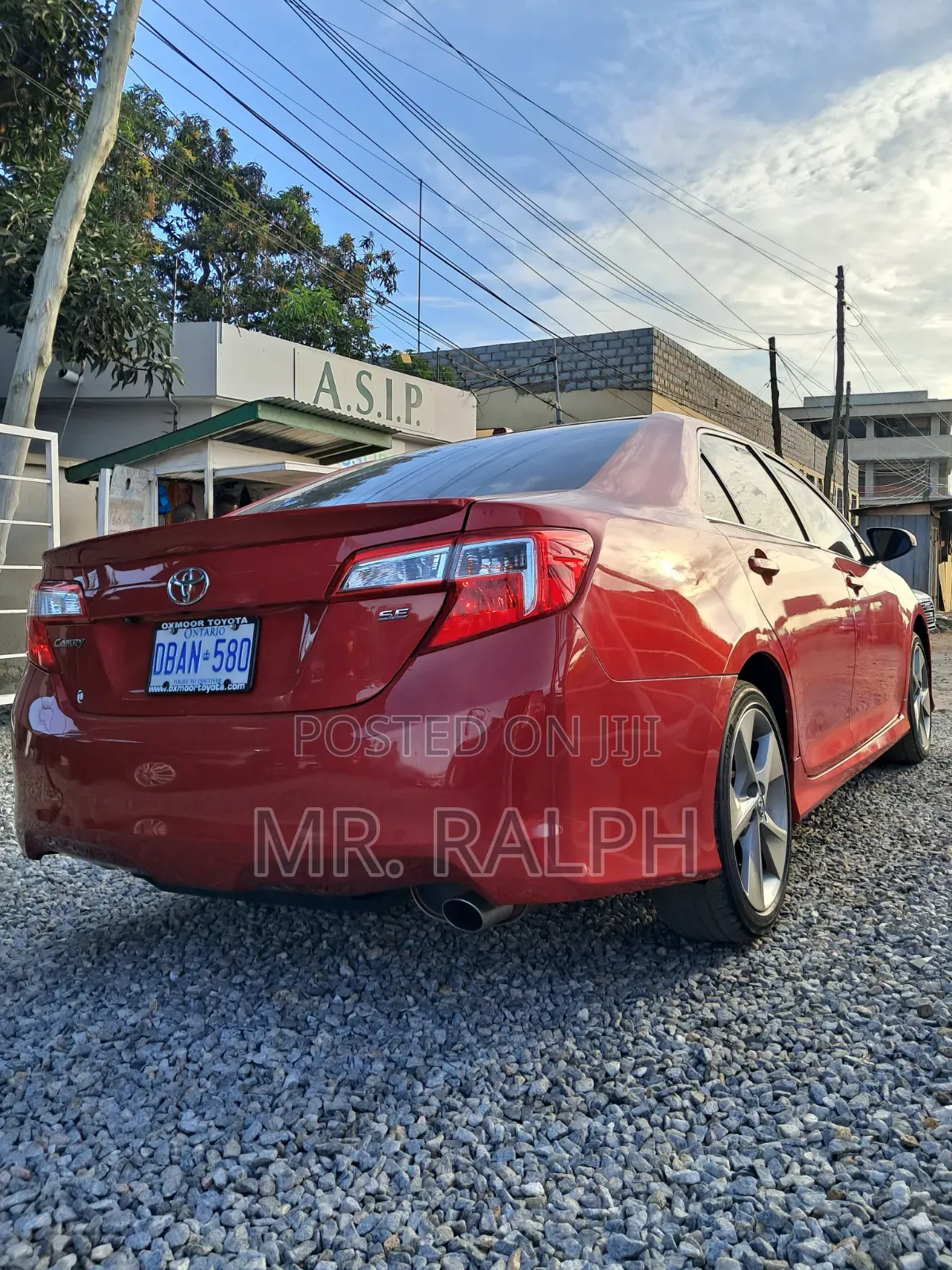 Toyota Camry SE 4dr Sedan (2.5L 4cyl 6A) 2014 Red