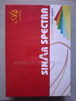 A4: Sinar Spectra Premium Colour Paper (Yellow)