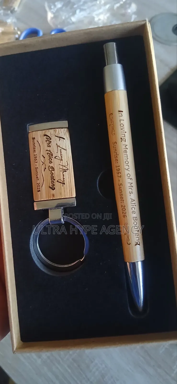 Keyring & Pen Set