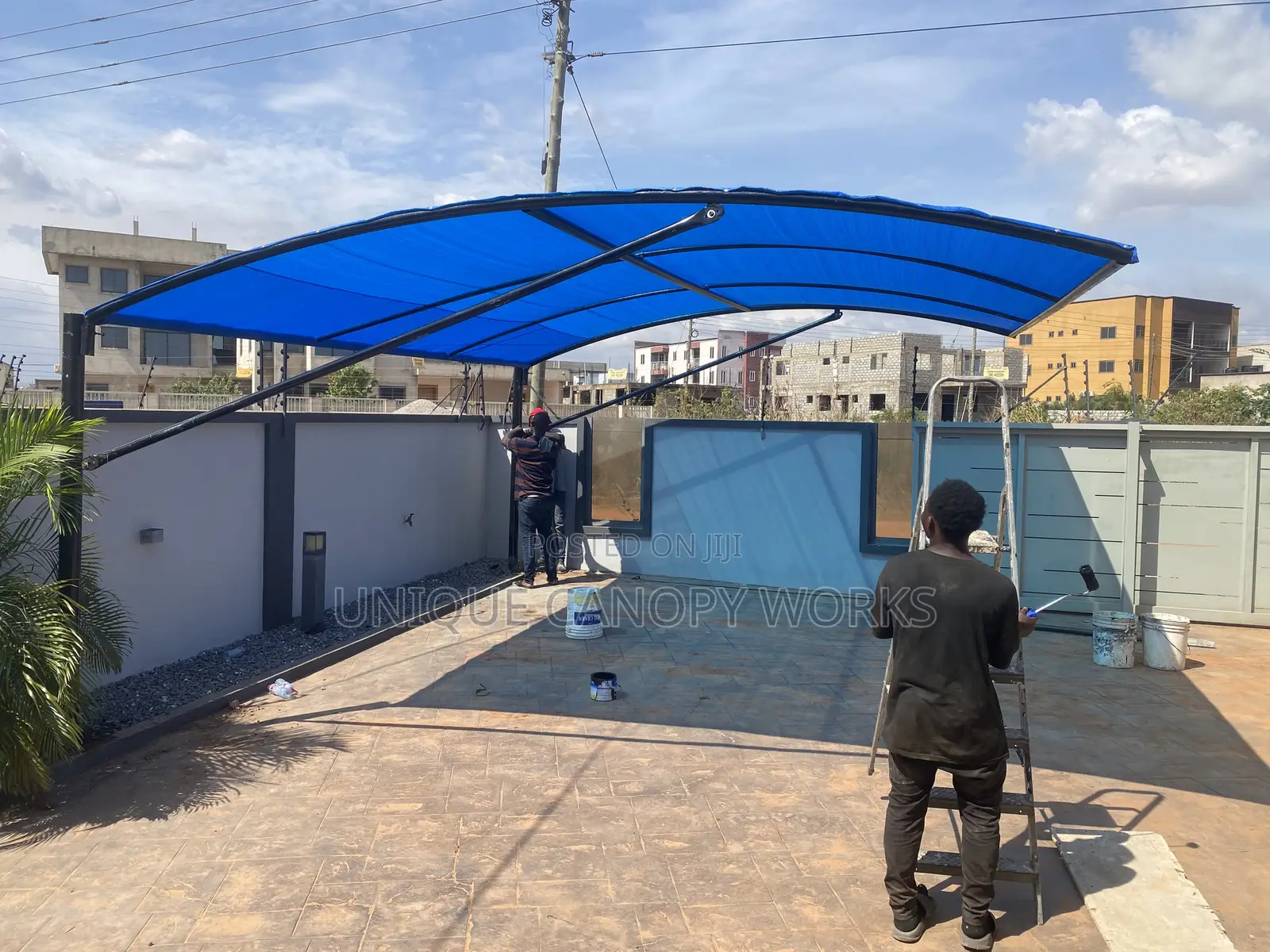 Lakeside Car Canopy in the Mix