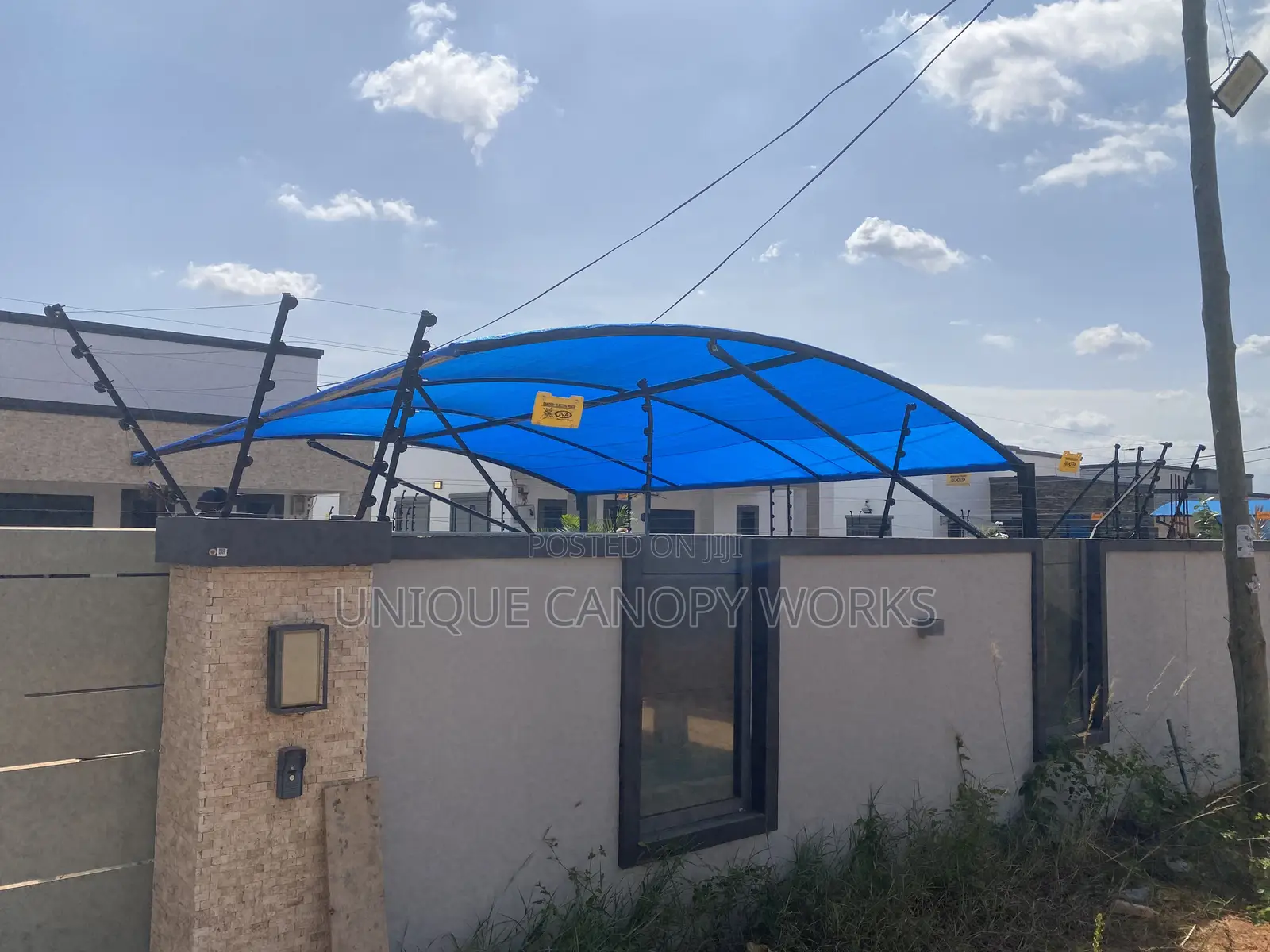 Lakeside Car Canopy in the Mix
