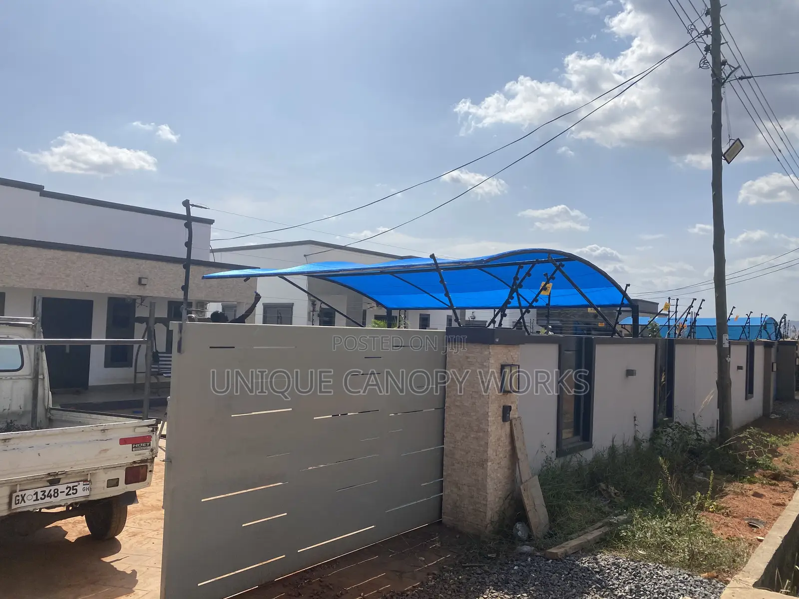 Lakeside Car Canopy in the Mix